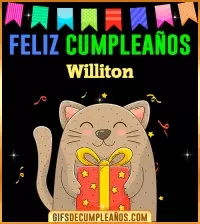 GIF Feliz Cumpleaños Williton